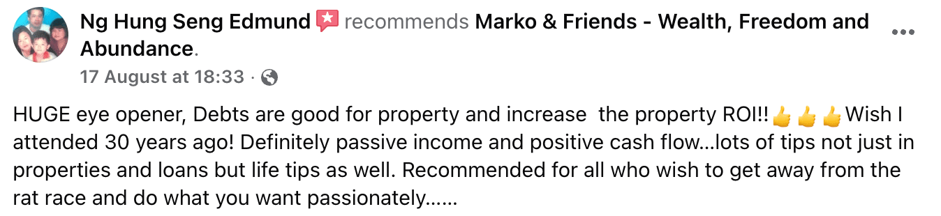 Facebook recommendation from Edmund